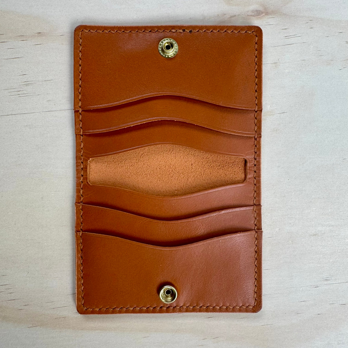 Compact folding wallet