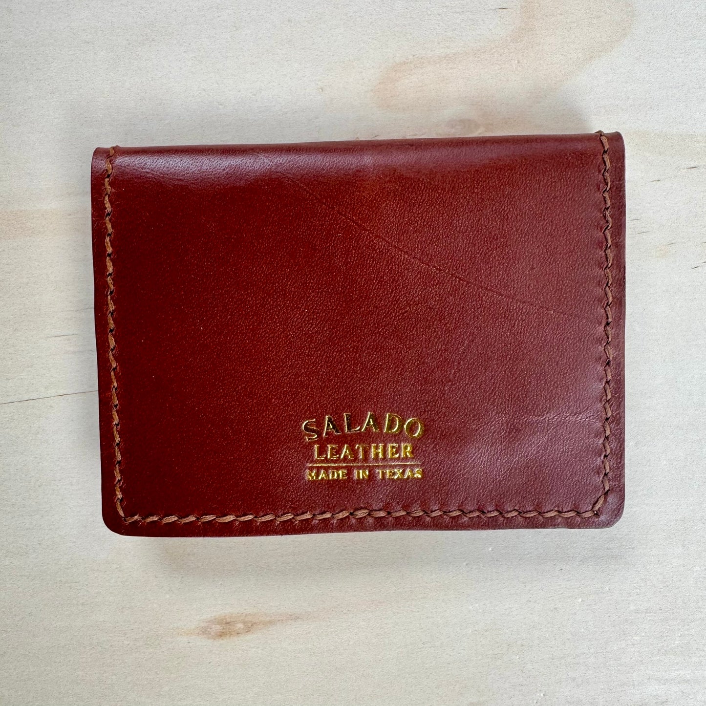 Compact folding wallet