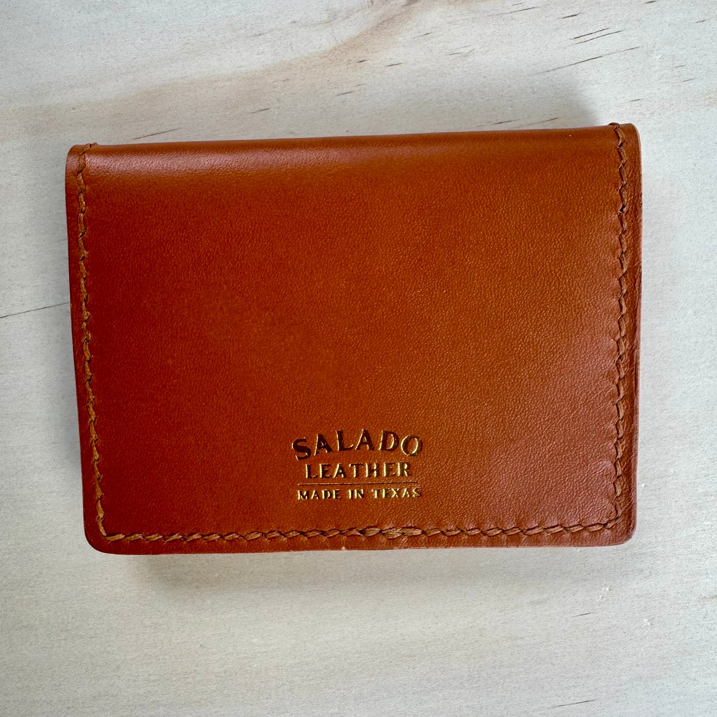 Compact folding wallet