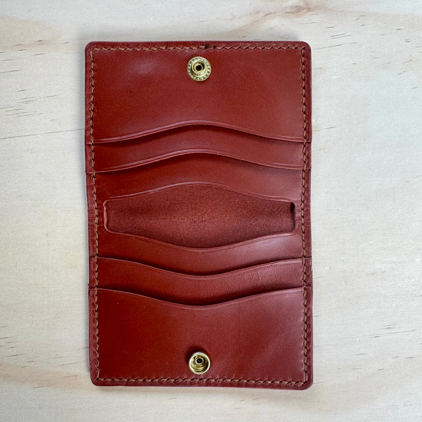 Compact folding wallet