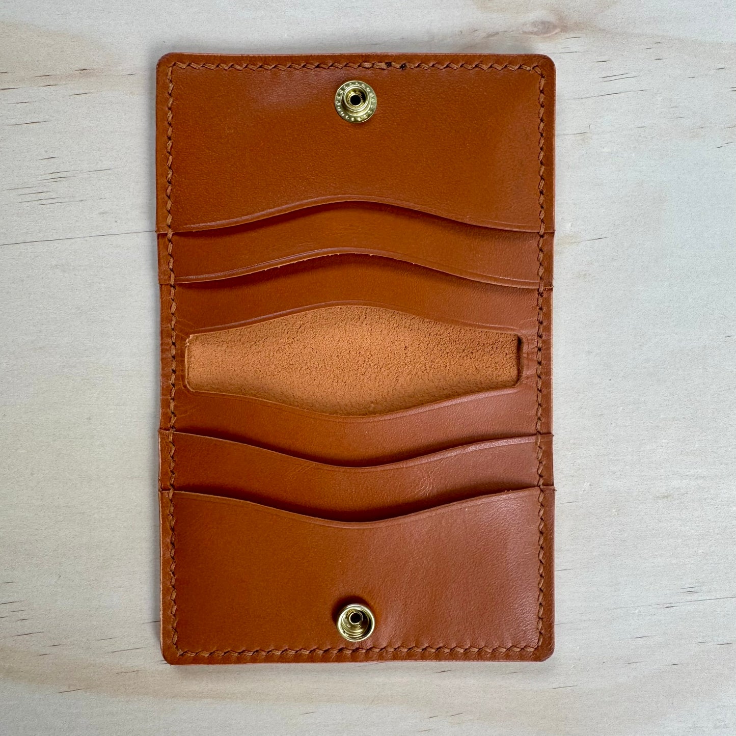 Compact folding wallet